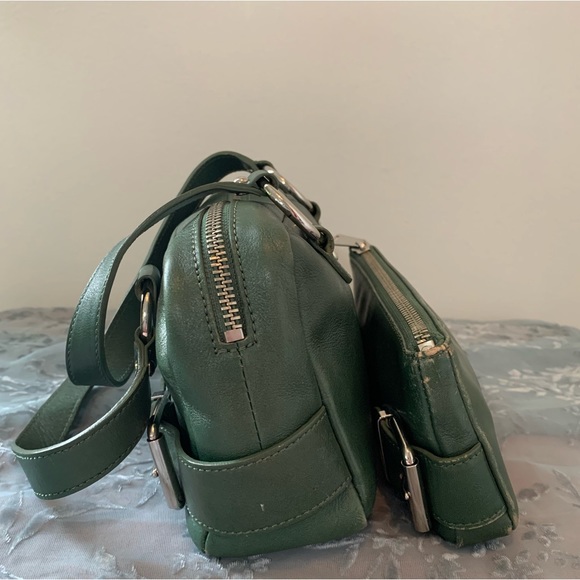 Y2K Banana Republic Leather Satchel and Pouch Set - Picture 6 of 15